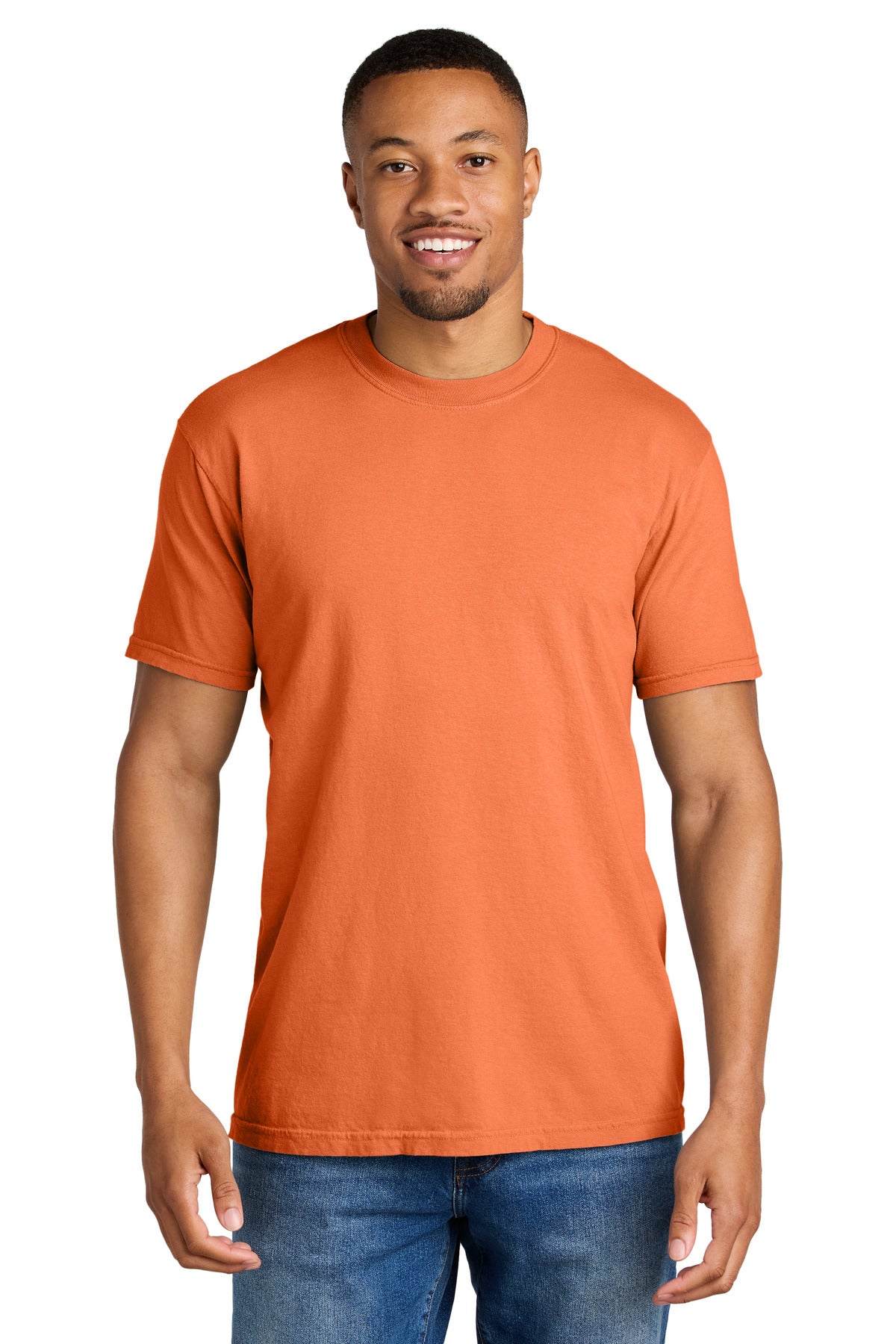 COMFORT COLORS ® Heavyweight Ring Spun Tee. 1717 - Burnt Orange