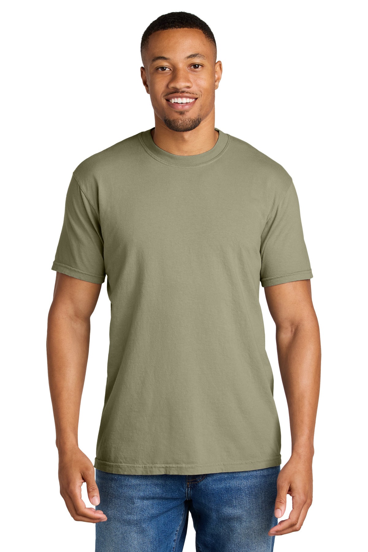 COMFORT COLORS ® Heavyweight Ring Spun Tee. 1717 - Khaki