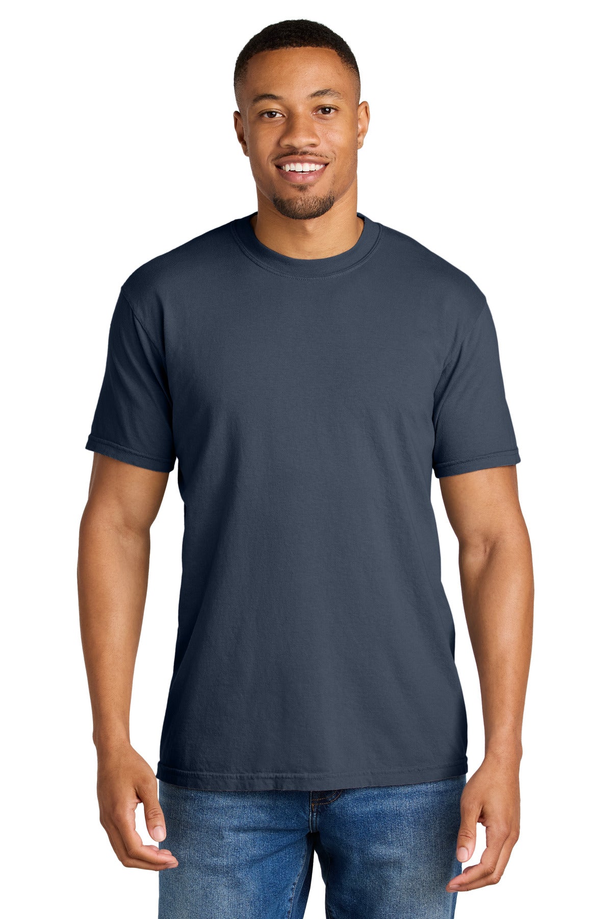 COMFORT COLORS ® Heavyweight Ring Spun Tee. 1717 - Navy