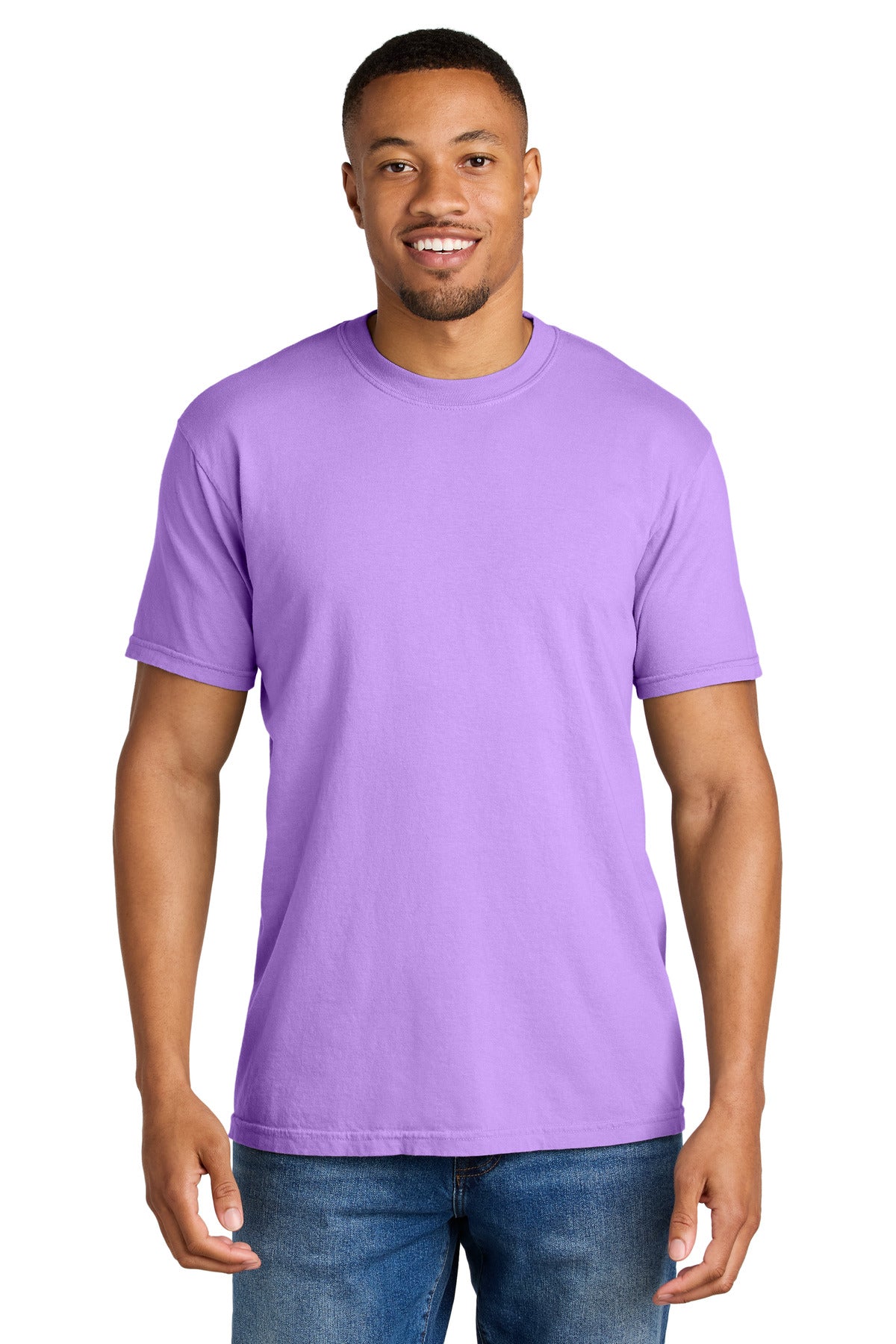 COMFORT COLORS ® Heavyweight Ring Spun Tee. 1717 - Neon Violet