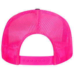OTTO CAP 5 Panel High Crown Mesh Back Trucker Hat