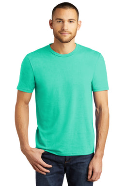 District ® Perfect Tri ® Tee. DM130 - Aqua Heather