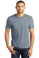 District ® Perfect Tri ® Tee. DM130 - Flint Blue Heather
