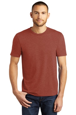 District ® Perfect Tri ® Tee. DM130 - Heathered Russet