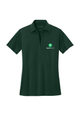 HAVEN HEALTH - Port Authority® Women's Silk Touch™ Performance Polo (DARK GREEN)