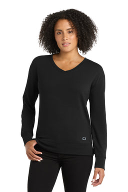 OGIO ® Women's Luuma Flex Long Sleeve V-Neck LOG825