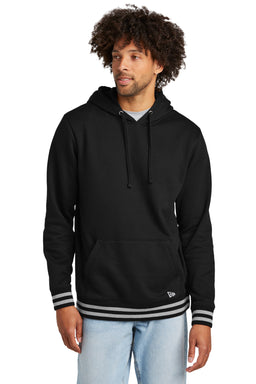 New Era ® Comeback Fleece Pullover Hoodie NEA550 - Black/ Athletic Heather