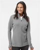 Women's 3-Stripes Quarter-Zip Pullover Sweater
