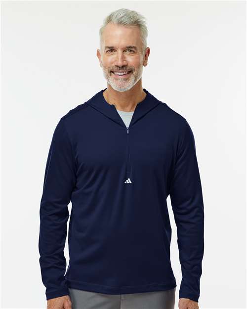Men's Lightweight Performance Quarter-Zip Hooded Pullover