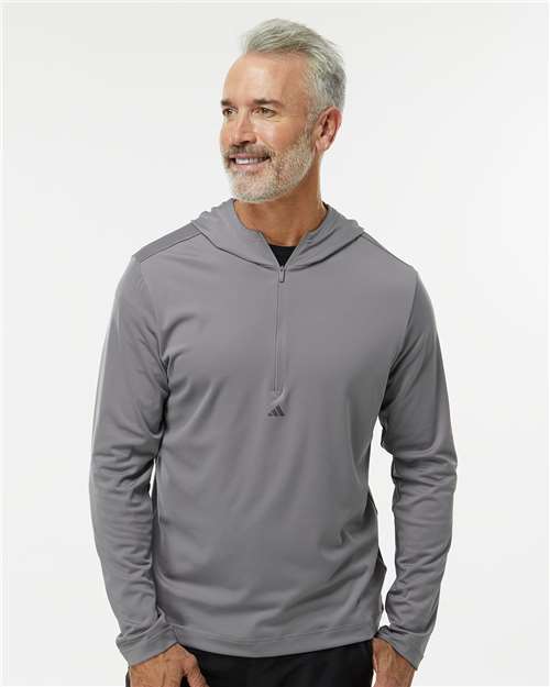 Men's Lightweight Performance Quarter-Zip Hooded Pullover