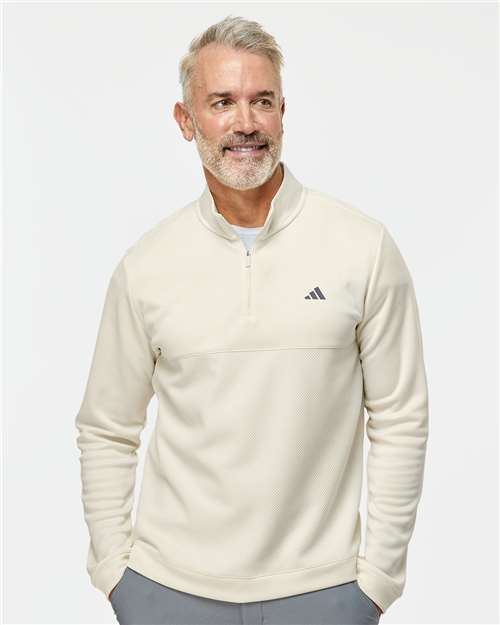 Men's Ultimate365 Textured Quarter-Zip Pullover