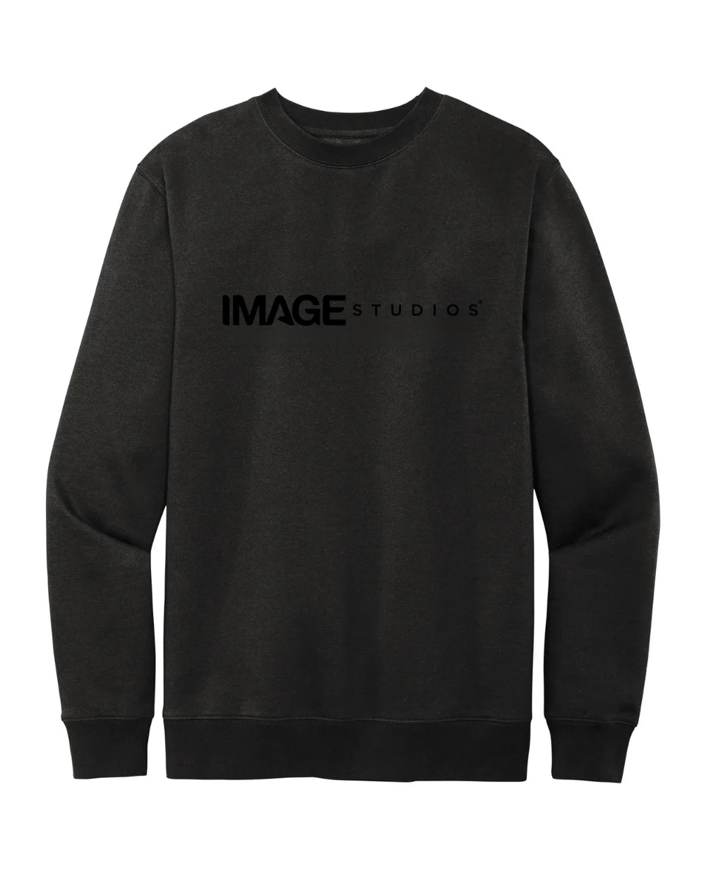 IMAGE Crew Neck Black Logo DT6104