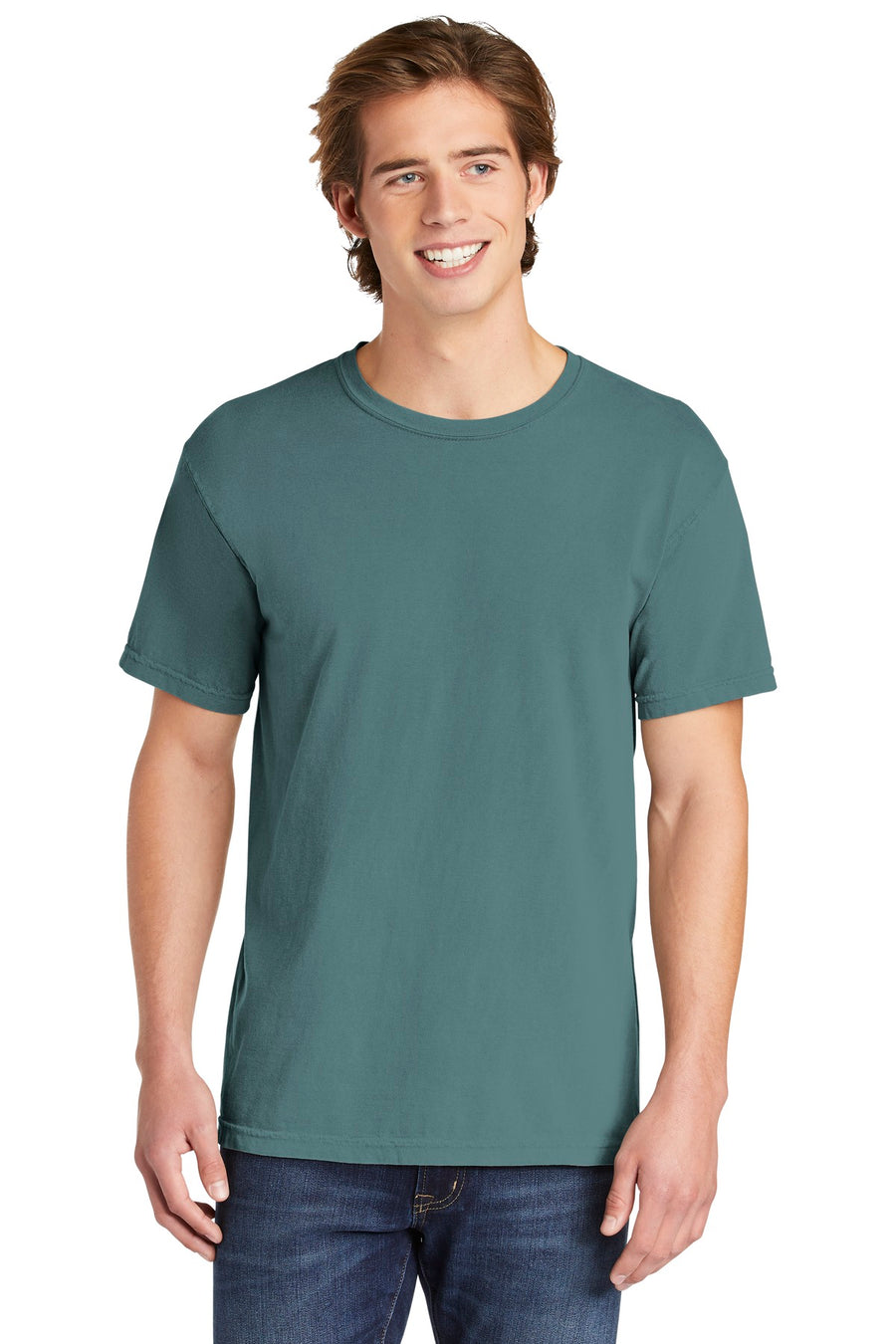 COMFORT COLORS  ®  Heavyweight Ring Spun Tee. 1717 - Ice Blue
