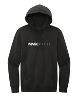 IMAGE Fleece Hooded White Logo