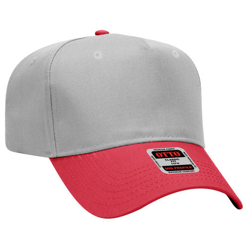 OTTO CAP 5 Panel Mid Profile Baseball Cap