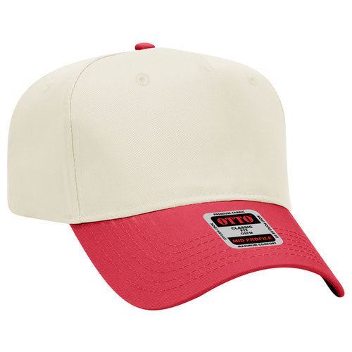OTTO CAP 5 Panel Mid Profile Baseball Cap