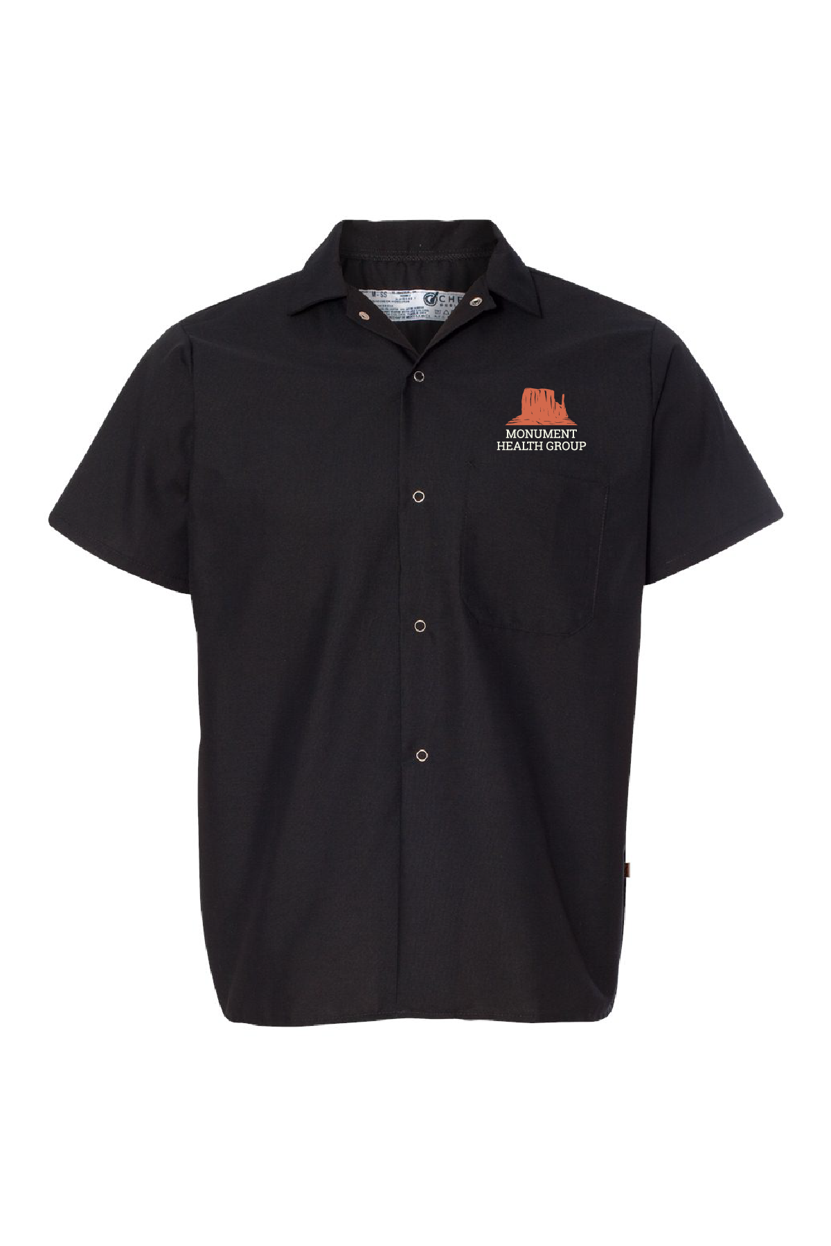 Monument Health Poplin Cook Shirt 5020