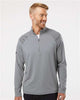 Men's Shoulder Stripe Quarter-Zip Pullover