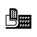Velcro backing patch icon