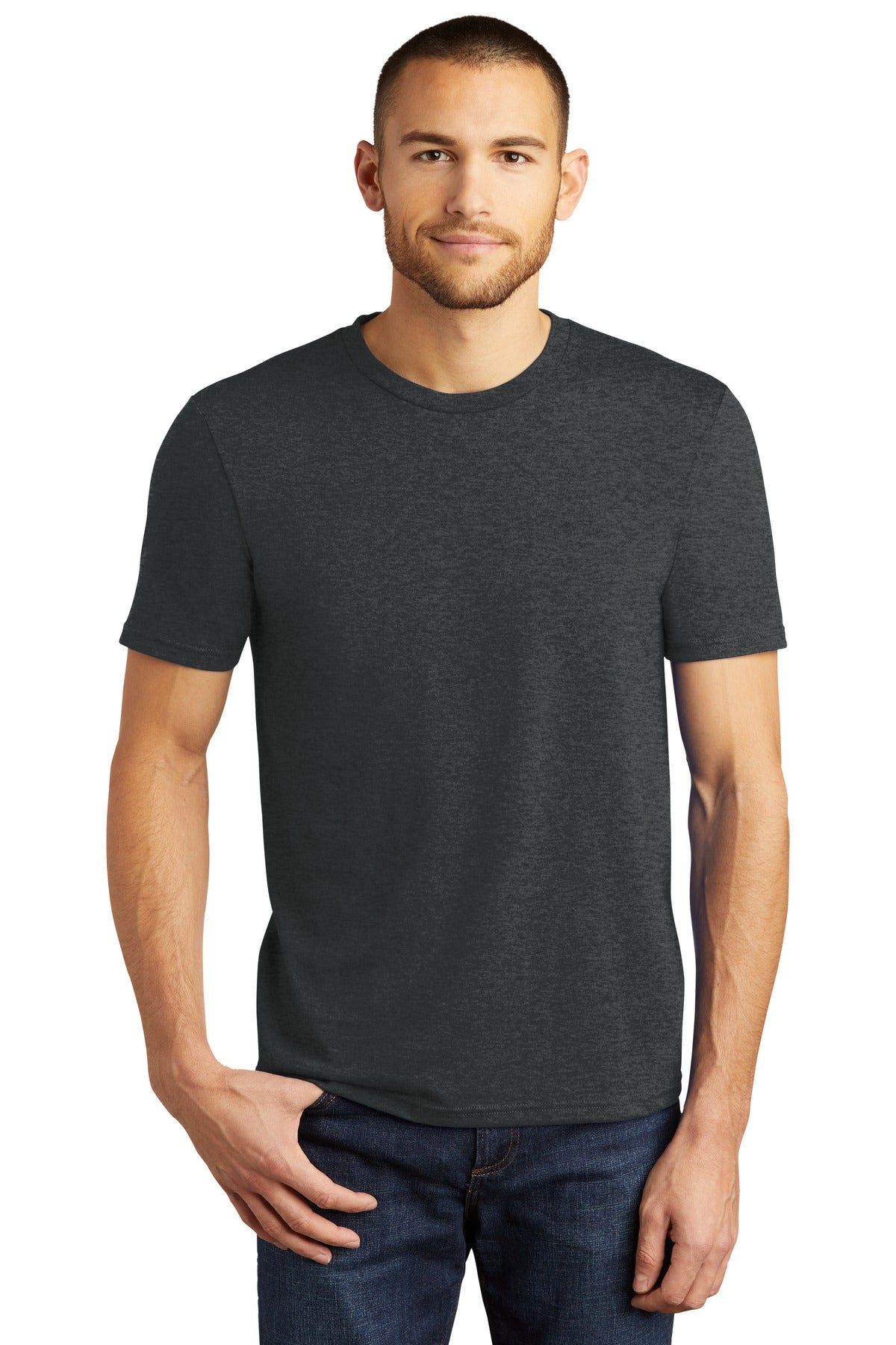 District  ®  Perfect Tri ® Tee. DM130 - Black Frost