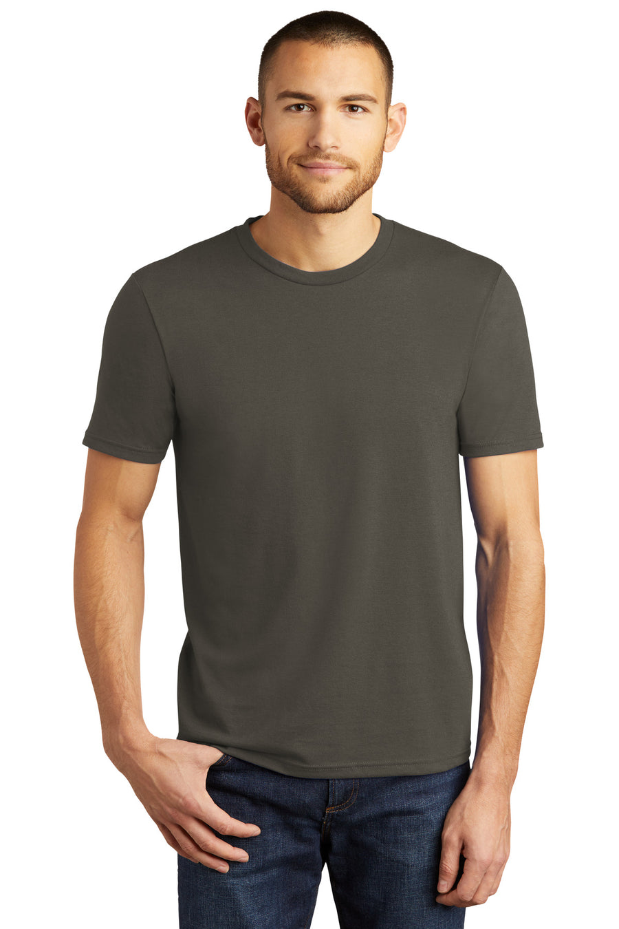 District  ®  Perfect Tri ® Tee. DM130 - Deepest Grey