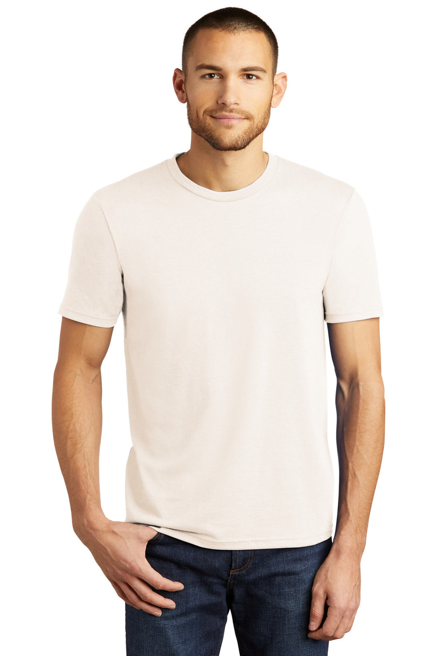 District  ®  Perfect Tri ® Tee. DM130 - Natural