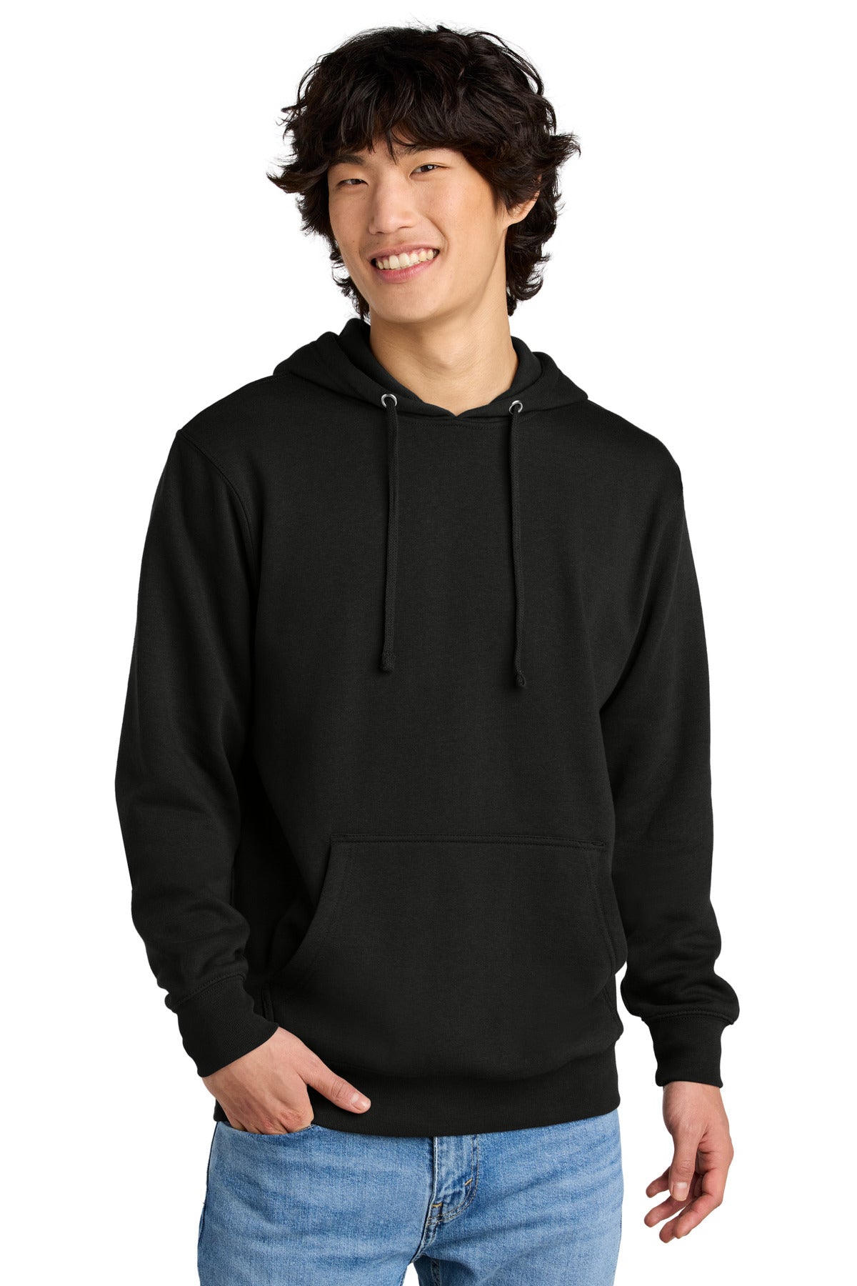 District ®  V.I.T. ™ Fleece Hoodie DT6100 - Black