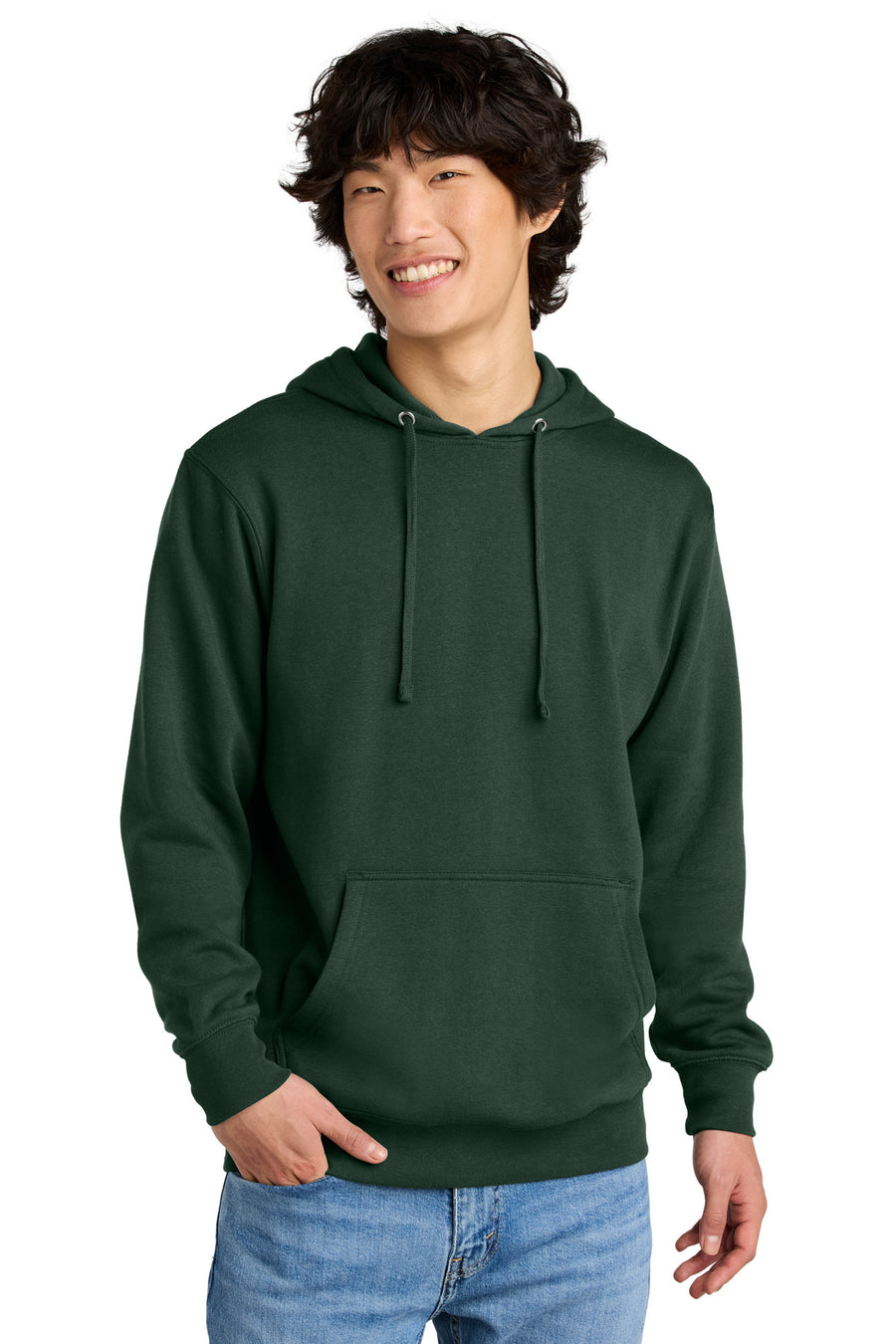 District ®  V.I.T. ™ Fleece Hoodie DT6100 - Forest Green