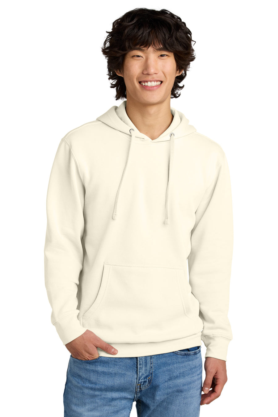 District ®  V.I.T. ™ Fleece Hoodie DT6100 - Gardenia