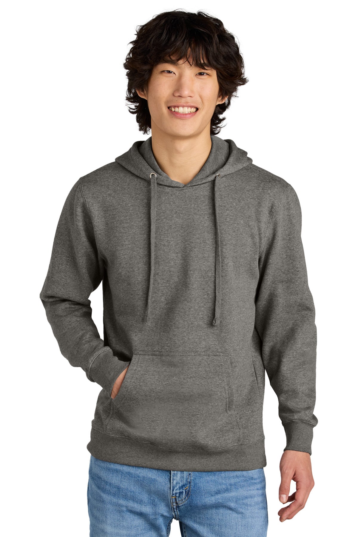 District ®  V.I.T. ™ Fleece Hoodie DT6100 - Grey Frost