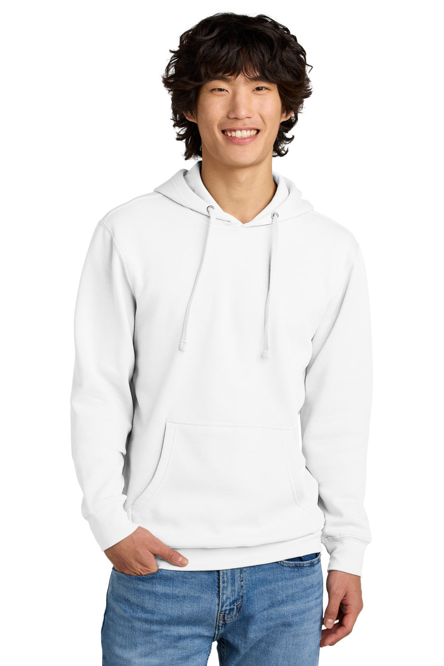 District ®  V.I.T. ™ Fleece Hoodie DT6100 - White