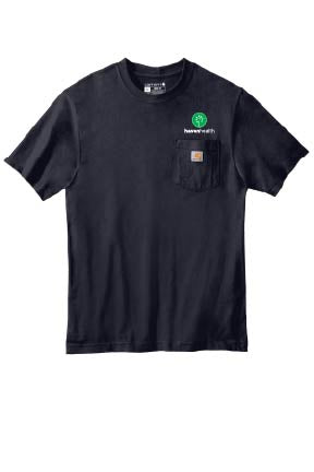 Haven HEALTH - Carhartt ® Workwear Pocket Short Sleeve T-Shirt (Navy) CTK87