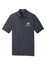 HAVEN HEALTH - Port Authority® Men's Digi Heather Performance Polo (DARK GREY)