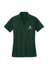 HAVEN HEALTH - Port Authority® Women's Silk Touch™ Performance Polo (DARK GREEN)