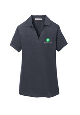 HAVEN HEALTH - Port Authority® Women's Digi Heather Performance Polo (DARK GREY)