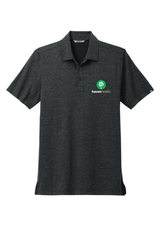 HAVEN HEALTH - TravisMathew Mens's Sunnyvale Polo (BLACK HEATHER)