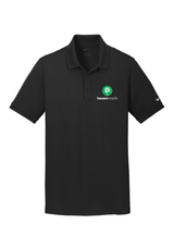 HAVEN HEALTH - Nike Men's Dri-FIT Solid Icon Pique Modern Fit Polo (BLACK)