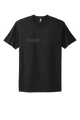 IMAGE T-shirt (Black/Black Logo)