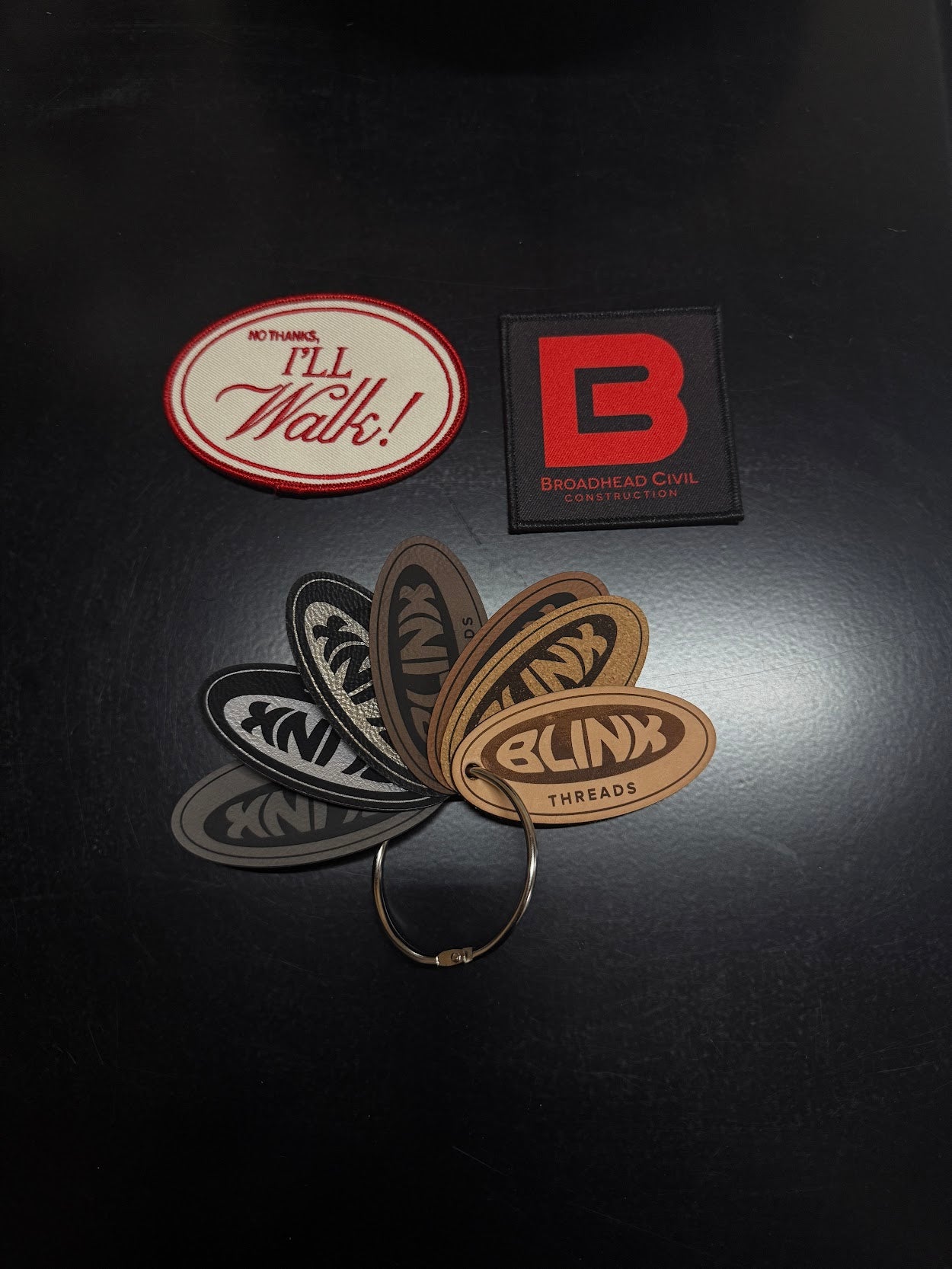 Finished branded apparel order