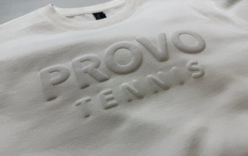 Provo Tennis puff embroidery