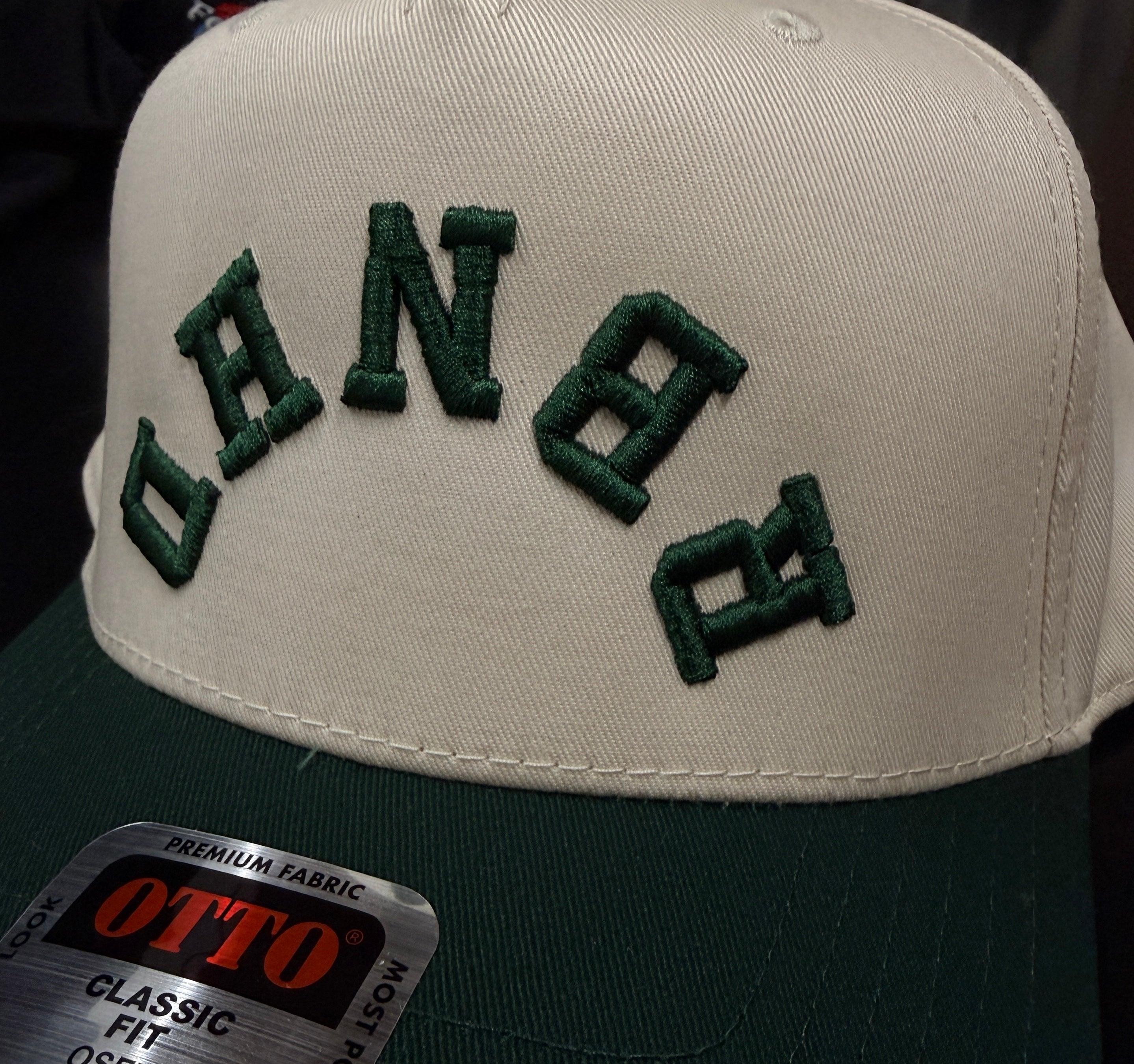 Embroidered hats for trade business