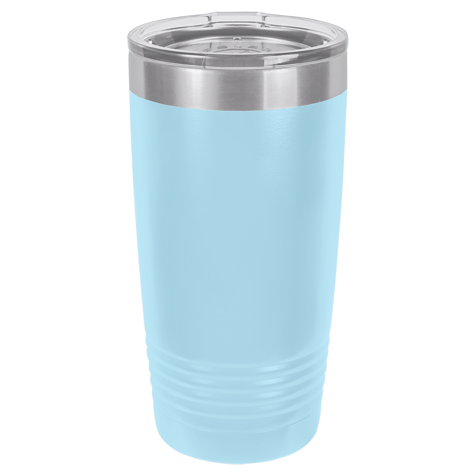 Polar Camel 20 oz. - Vacuum Insulated Ringneck Tumbler with Clear Lid
