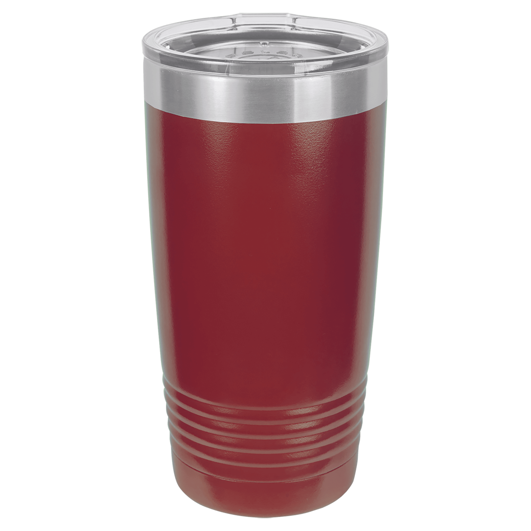 Polar Camel 20 oz. - Vacuum Insulated Ringneck Tumbler with Clear Lid