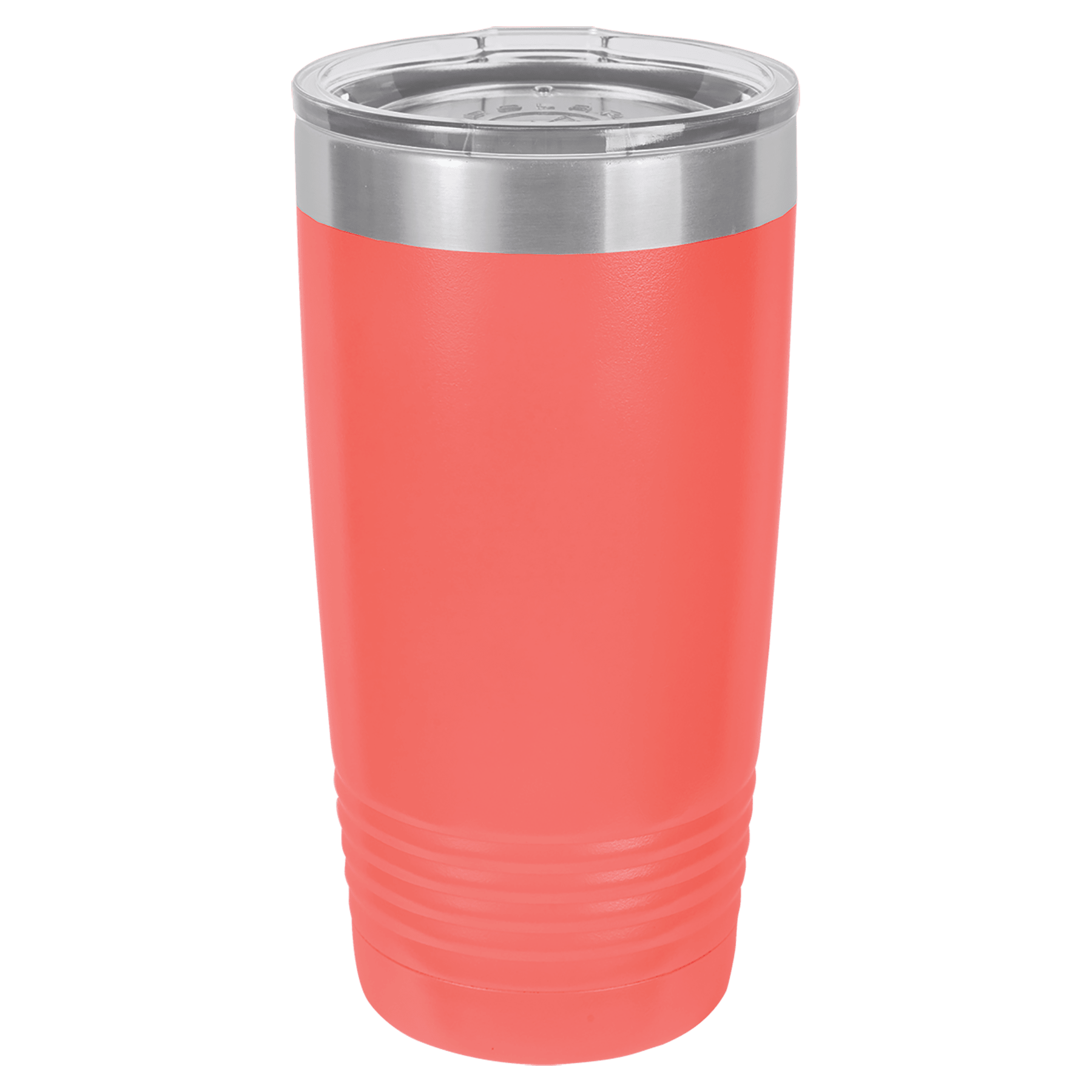 Polar Camel 20 oz. - Vacuum Insulated Ringneck Tumbler with Clear Lid