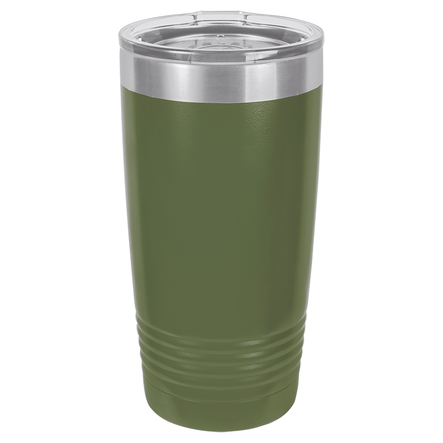 Polar Camel 20 oz. - Vacuum Insulated Ringneck Tumbler with Clear Lid
