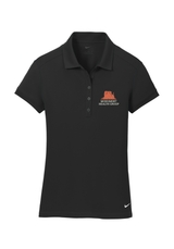 MONUMENT HEALTH - Nike Women's Dri-FIT Solid Icon Pique Modern Fit Polo (BLACK) 746100