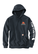 MONUMENT HEALTH - Carhartt® Midweight Hooded Logo (New Navy) CTK288