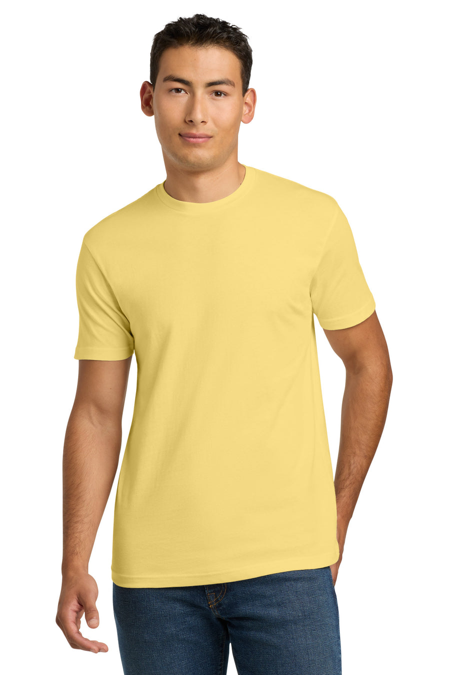 Next Level Apparel ®  Unisex Cotton Tee. NL3600 - Banana Cream