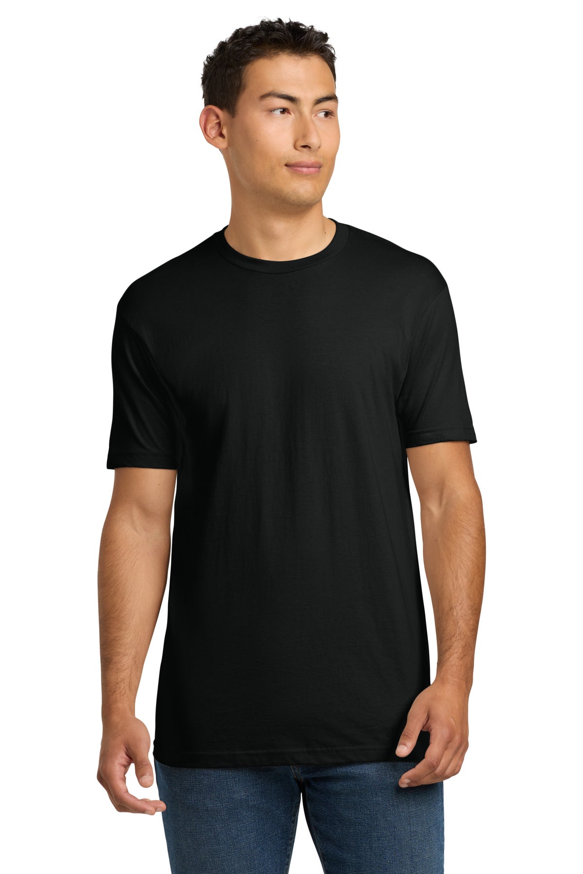 Next Level Apparel ®  Unisex Cotton Tee. NL3600 - Black