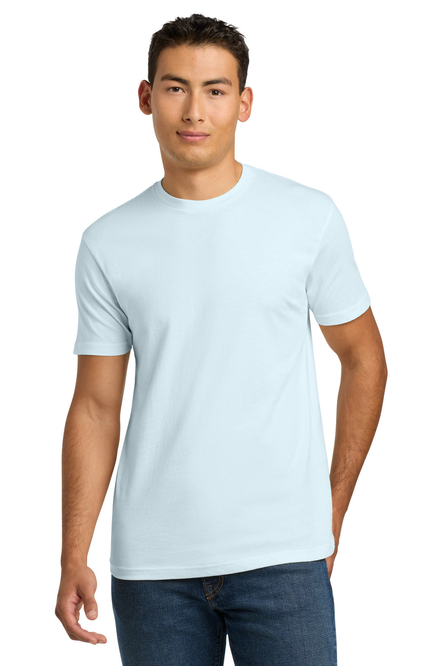 Next Level Apparel ®  Unisex Cotton Tee. NL3600 - Light Blue
